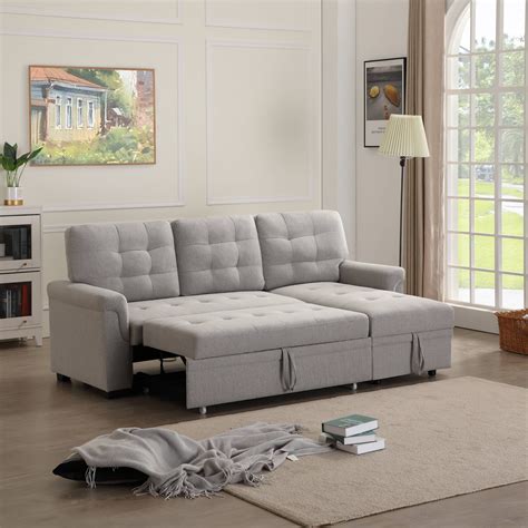 Buy Sectional Sleeper Sofa With Storage Chaise